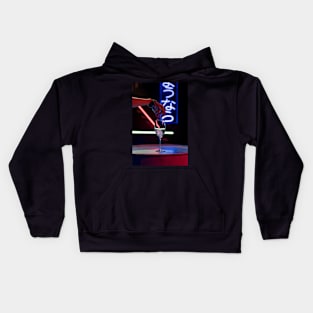 cyberpunk night life Kids Hoodie